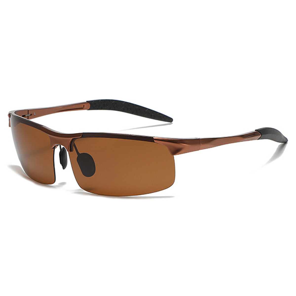 Gafas de sol de metal de aluminio-magnesio en bicicleta de metal