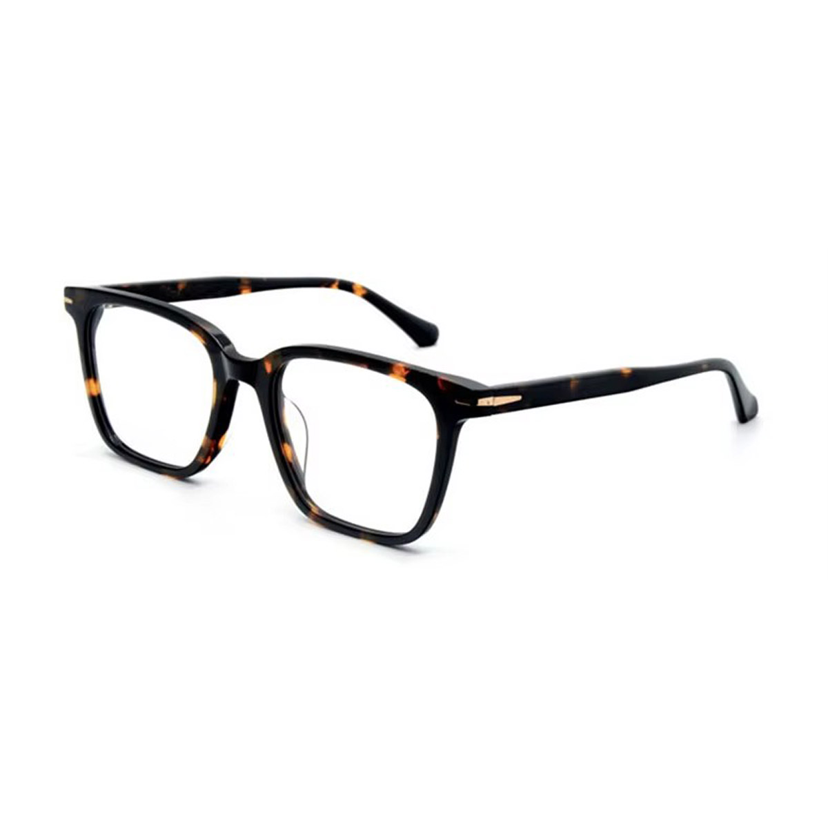 Gafas ópticas de acetato de marco cuadrado italiano