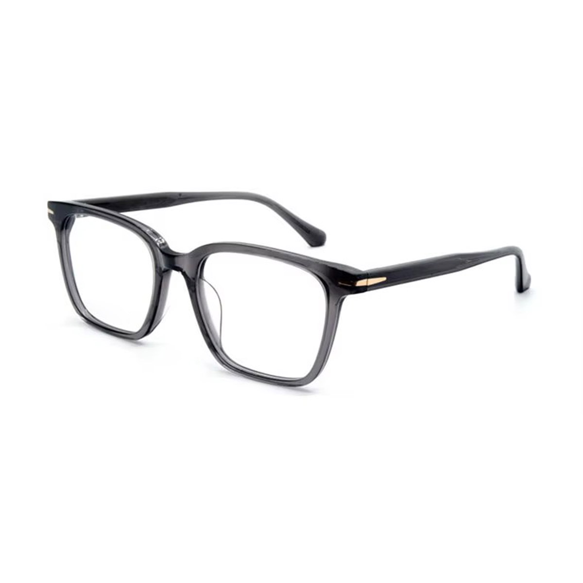 Gafas ópticas de acetato de marco cuadrado italiano