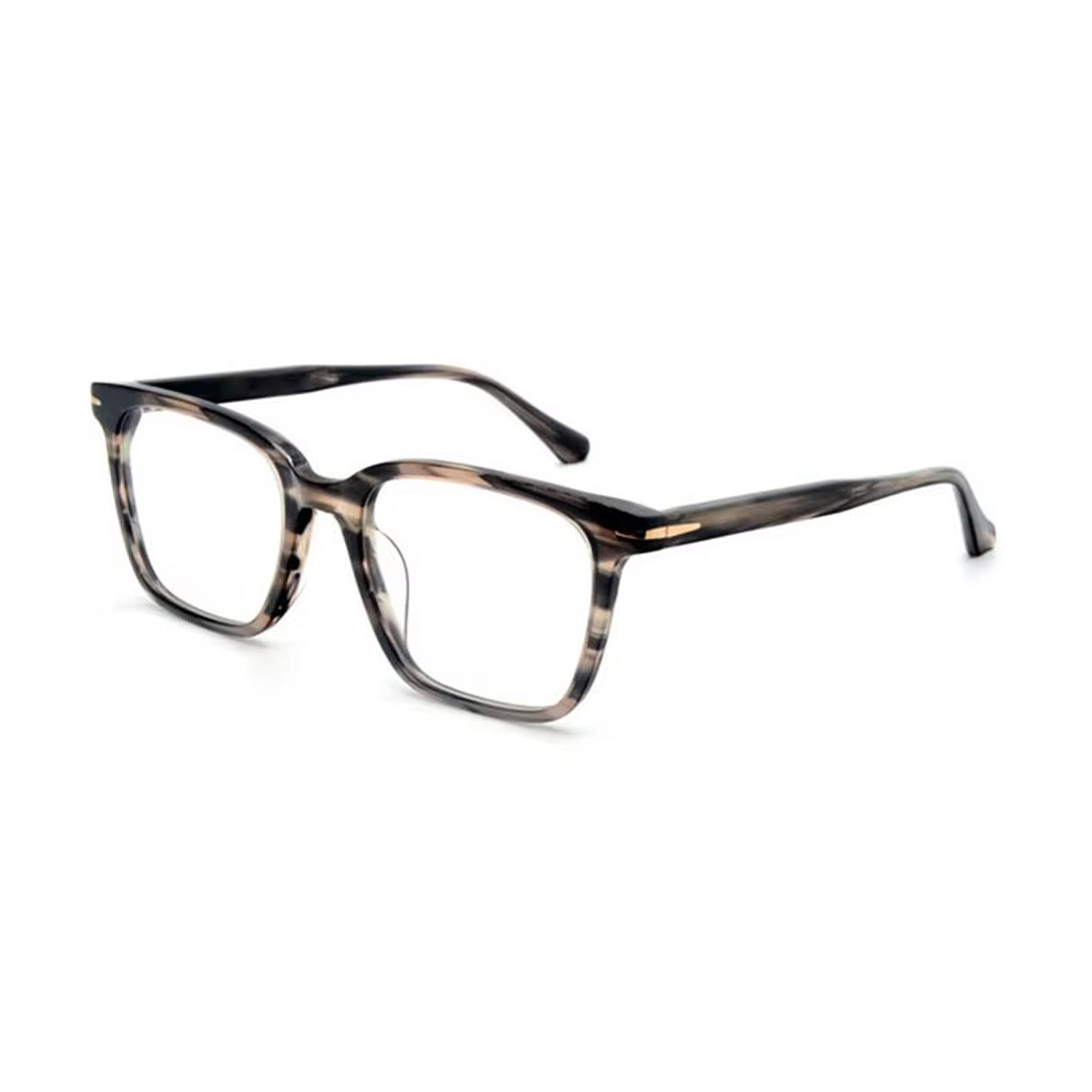 Gafas ópticas de acetato de marco cuadrado italiano
