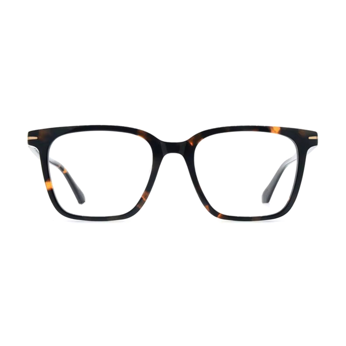 Gafas ópticas de acetato de marco cuadrado italiano