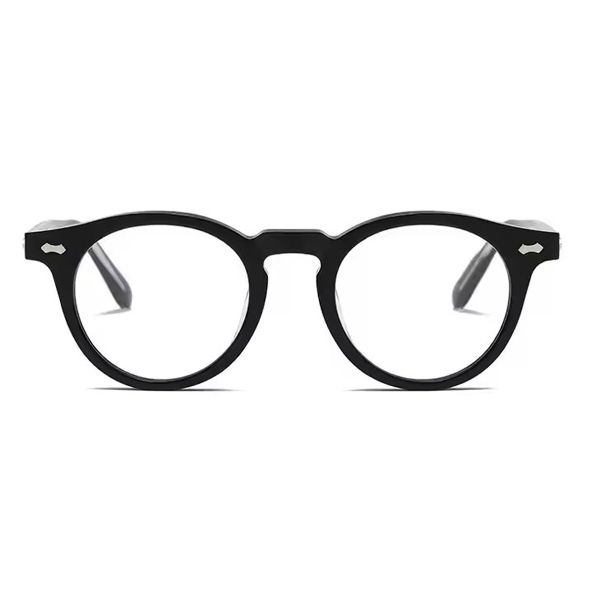 Gafas ópticas de acetato de doble capa 3D de moda