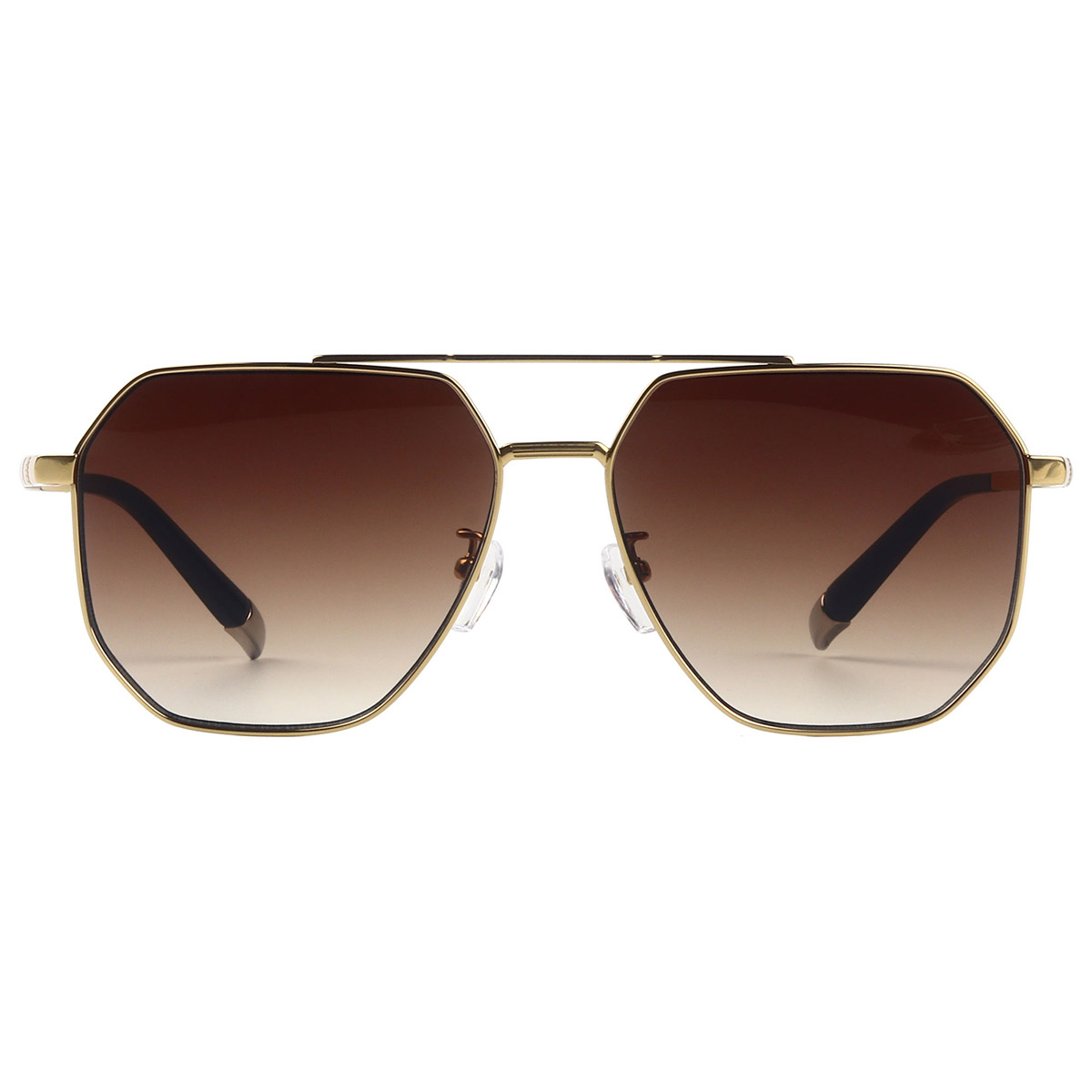 Gafas de sol puras de titanio ultra ligera coloridas y elegantes