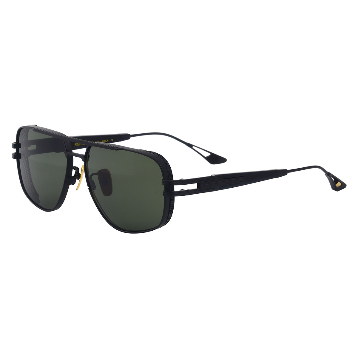 Marco en forma de titanio japonés unisex Pure Titanium Sun gafas de sol