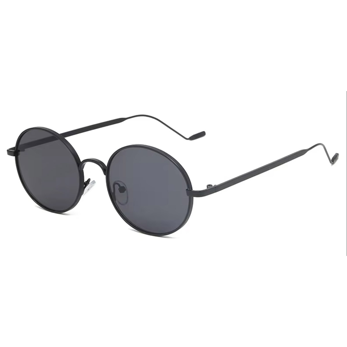 Gafas de sol de metal redondo vintage