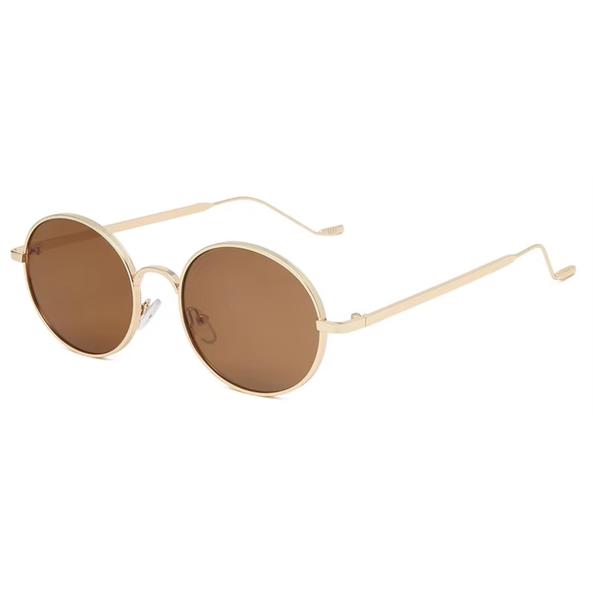 Gafas de sol de metal redondo vintage