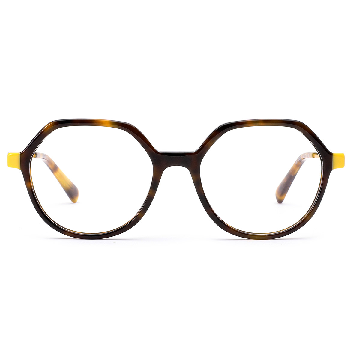 Lámpara de empalme de lujo y combinación de gafas ópticas de acetato