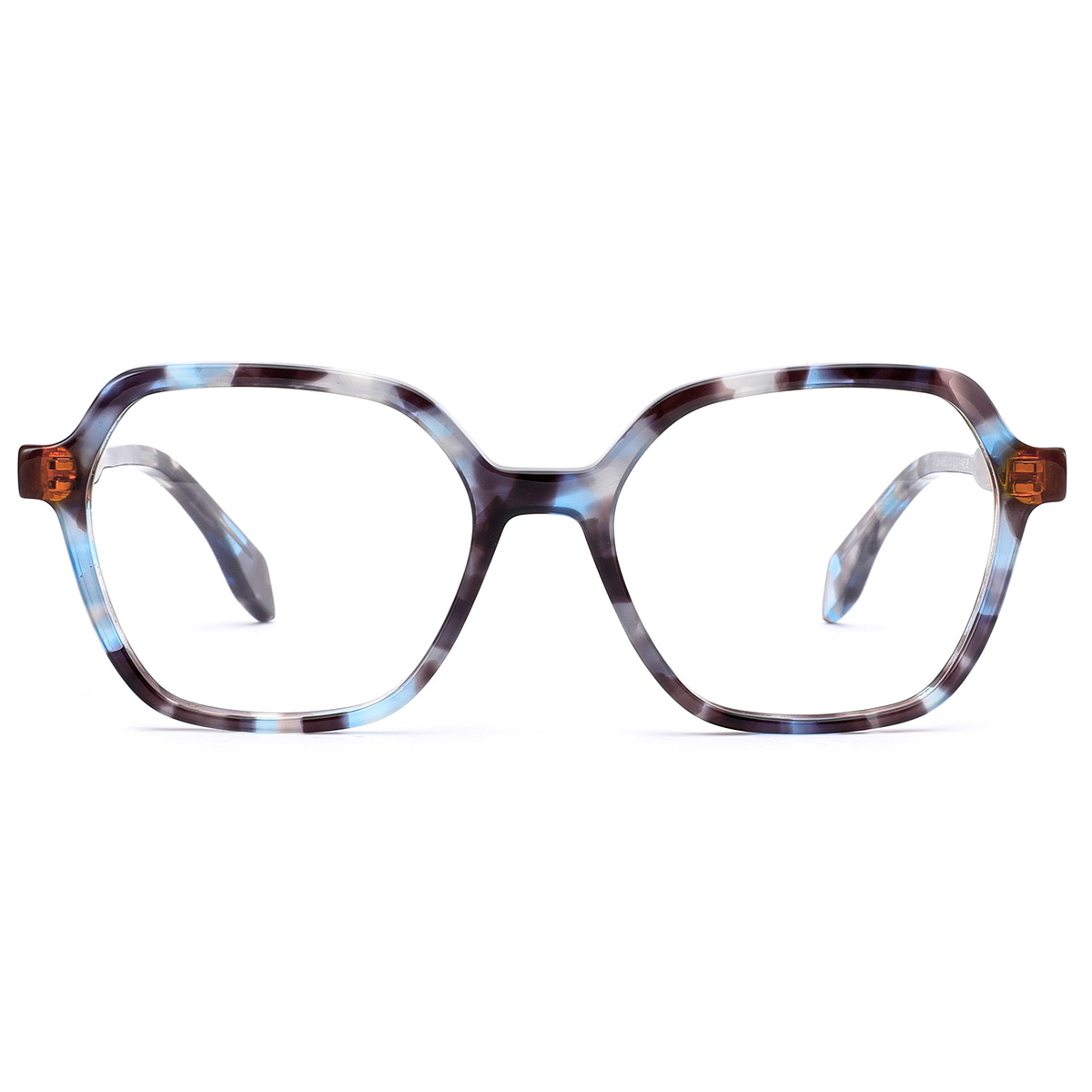 Gafas ópticas de acetato de tortoiseshell retro clásico