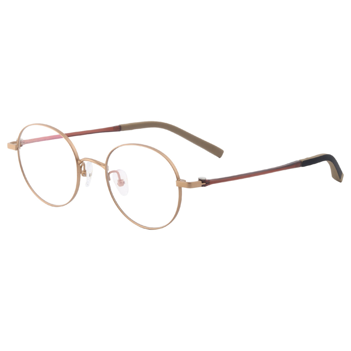 Gafas ópticas de titanio flexible antialérgico