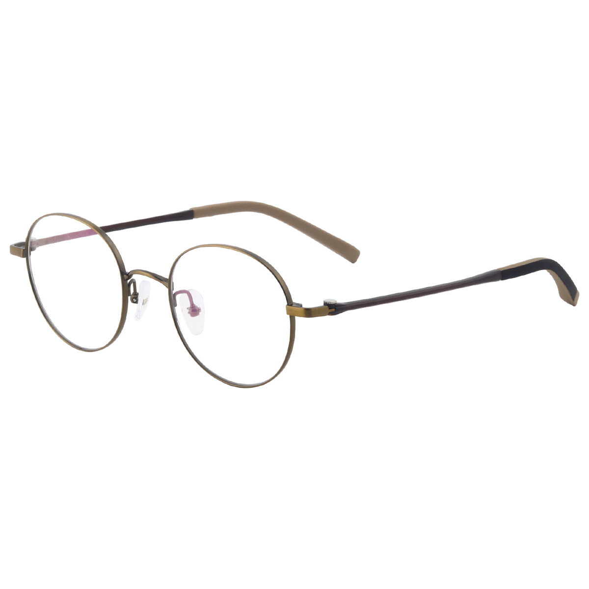 Gafas ópticas de titanio flexible antialérgico