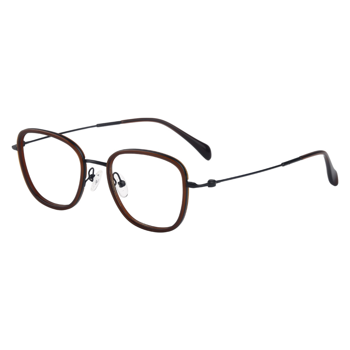 Gafas ópticas de acetato de titanio ultra delgado