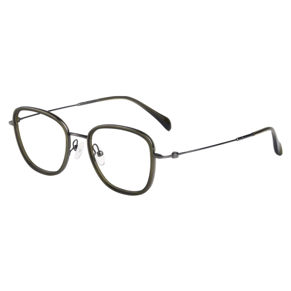 Gafas ópticas de acetato de titanio ultra delgado