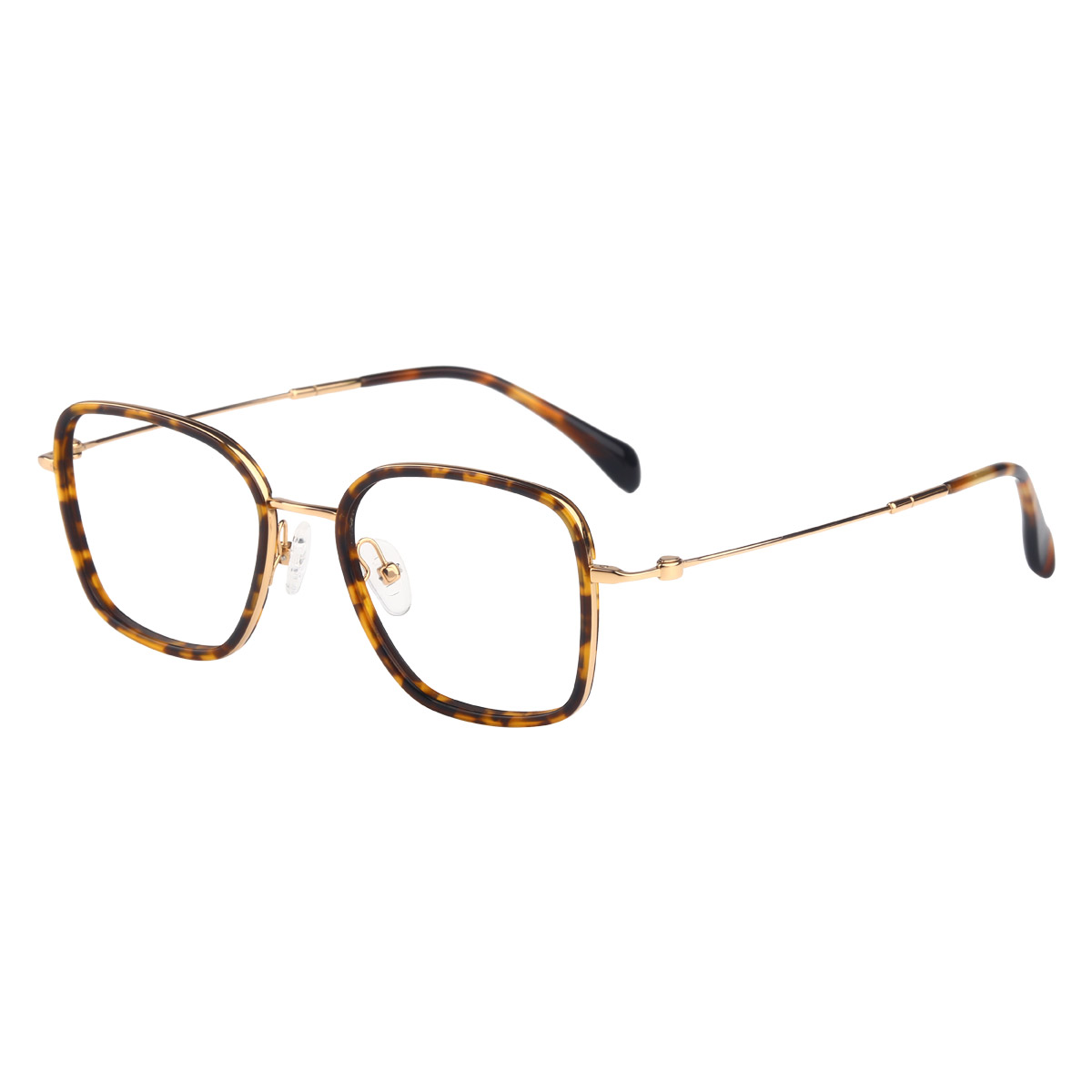 Gafas ópticas de acetato de titanio multicolor japonés