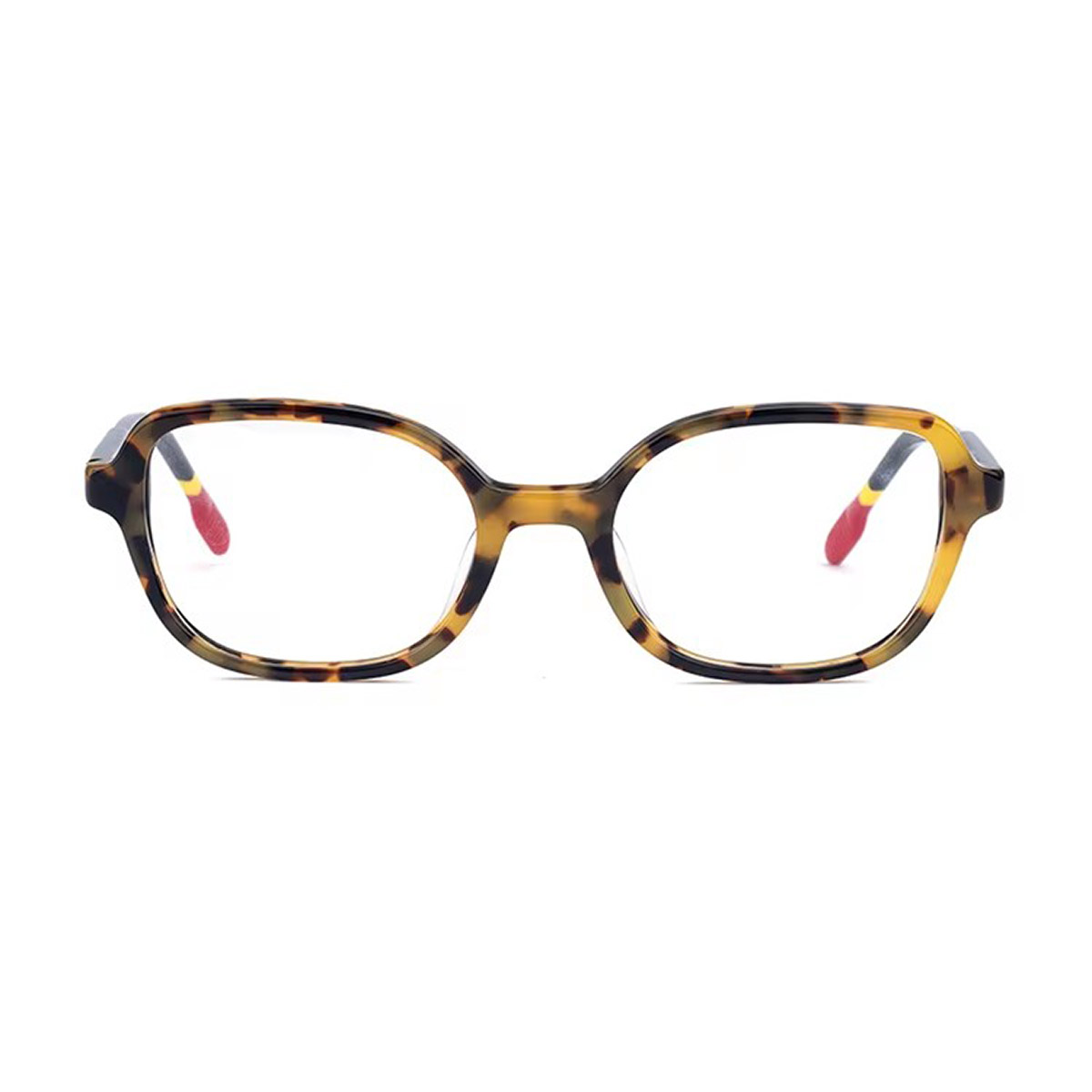 Gafas ópticas cuadradas de placa ambientalmente amigable para niños ajustables