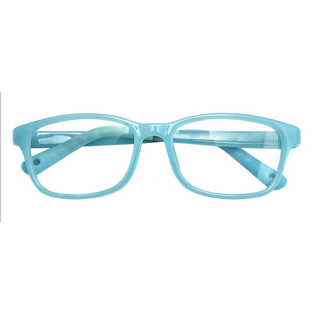 Memory Silicone Square Fashionable Cartoon Gafas ópticas ajustables
