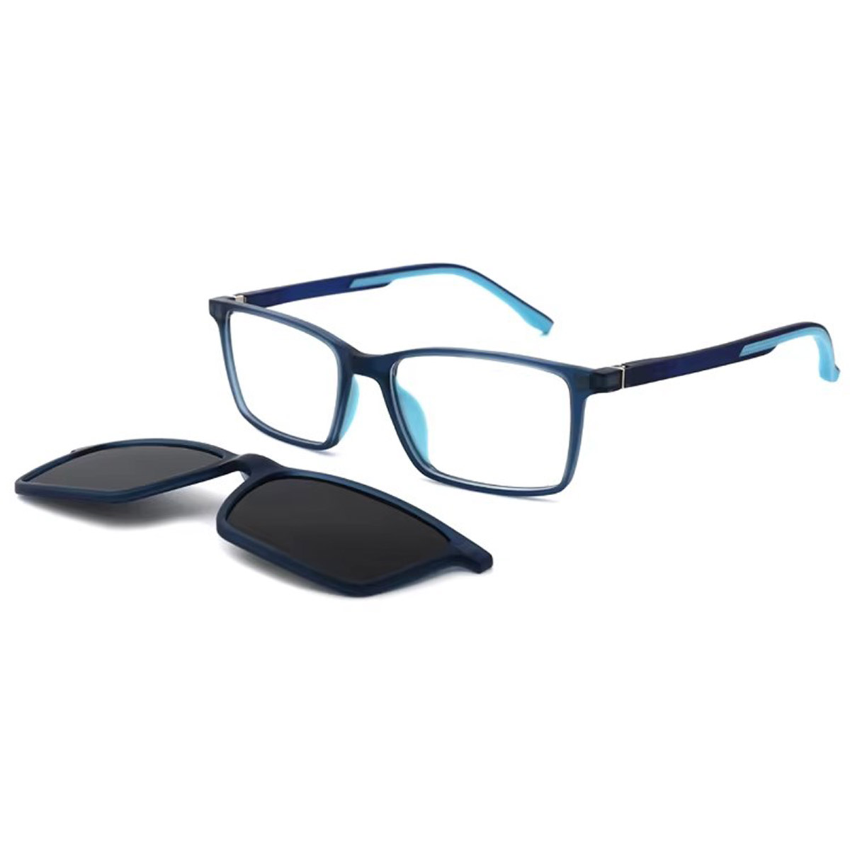 PC de marco flexible con lentes solar de niños desmontables magnéticos