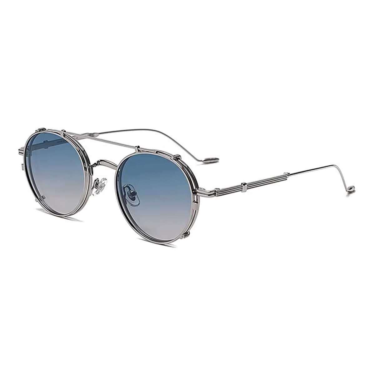 Clip polarizado magnético en gafas de sol
