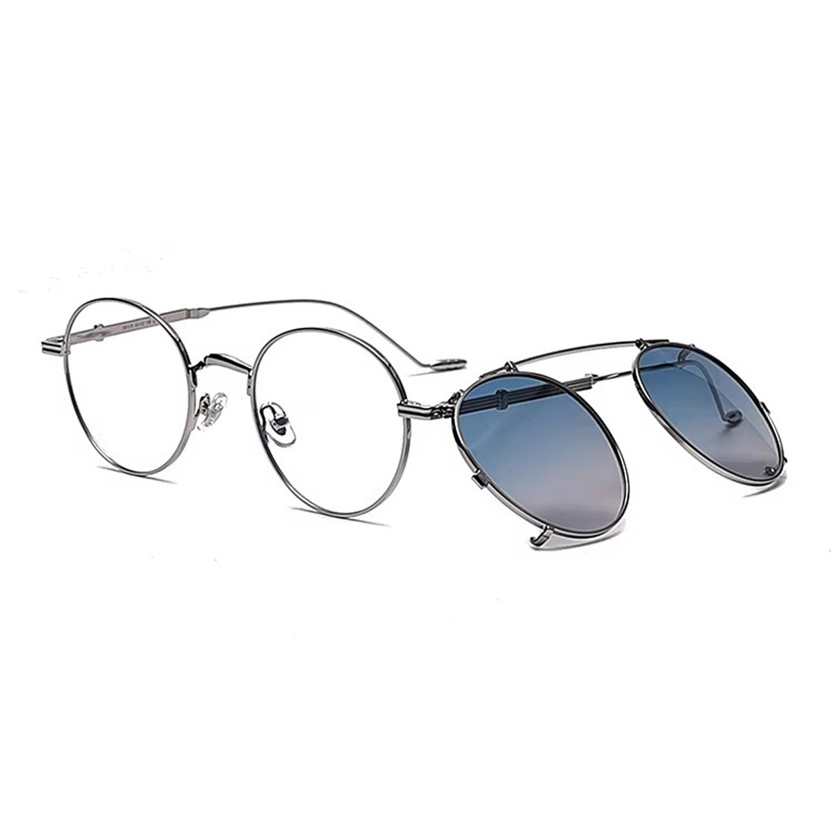 Clip polarizado magnético en gafas de sol