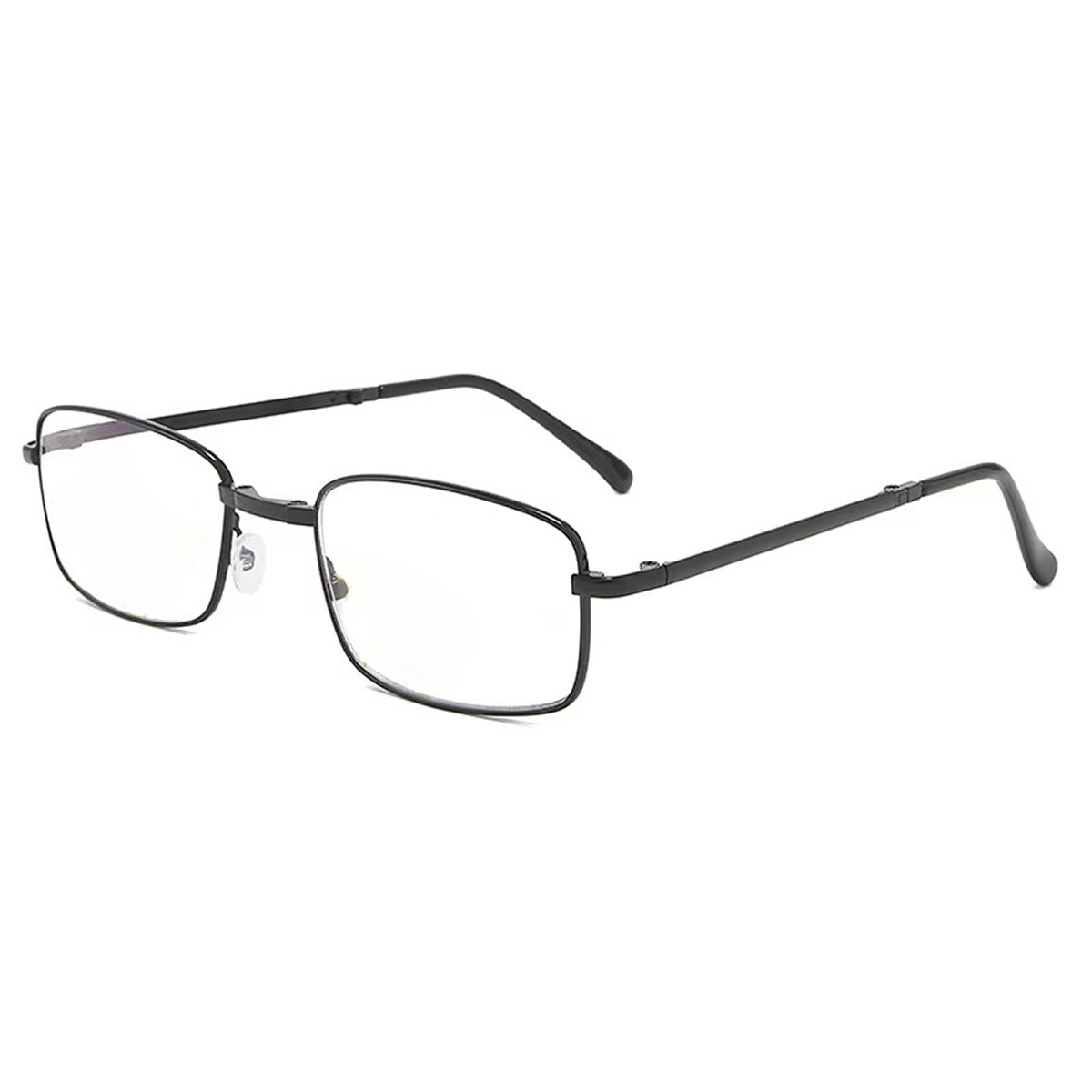 Titanio de marco completo Titanio Retro Retro Men's UV400 Gafas de lectura