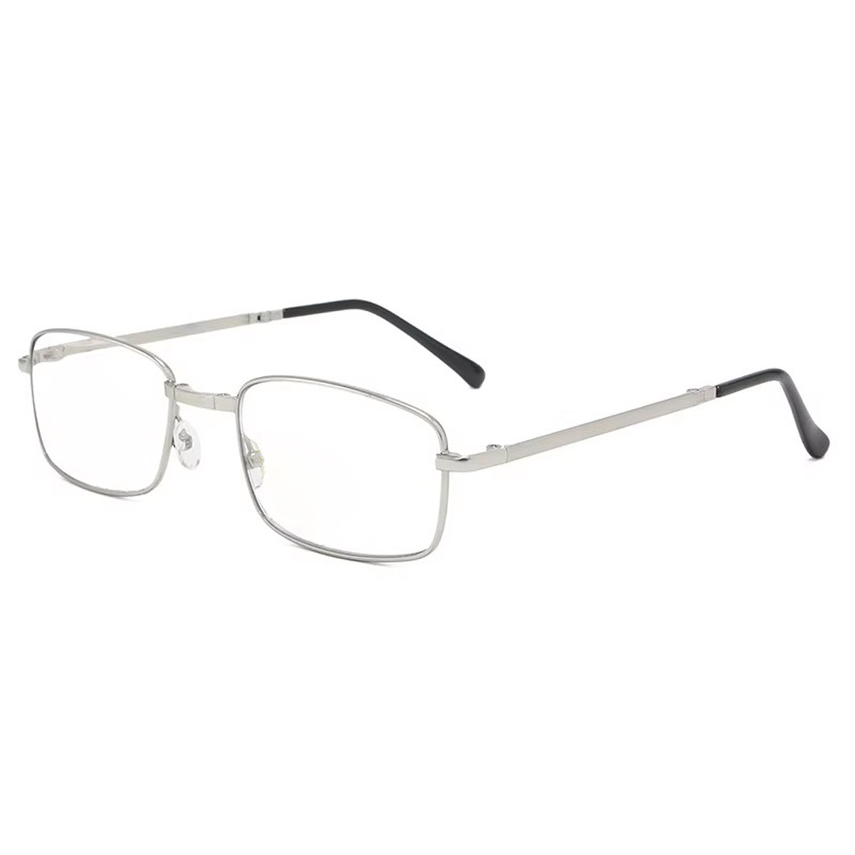 Titanio de marco completo Titanio Retro Retro Men's UV400 Gafas de lectura