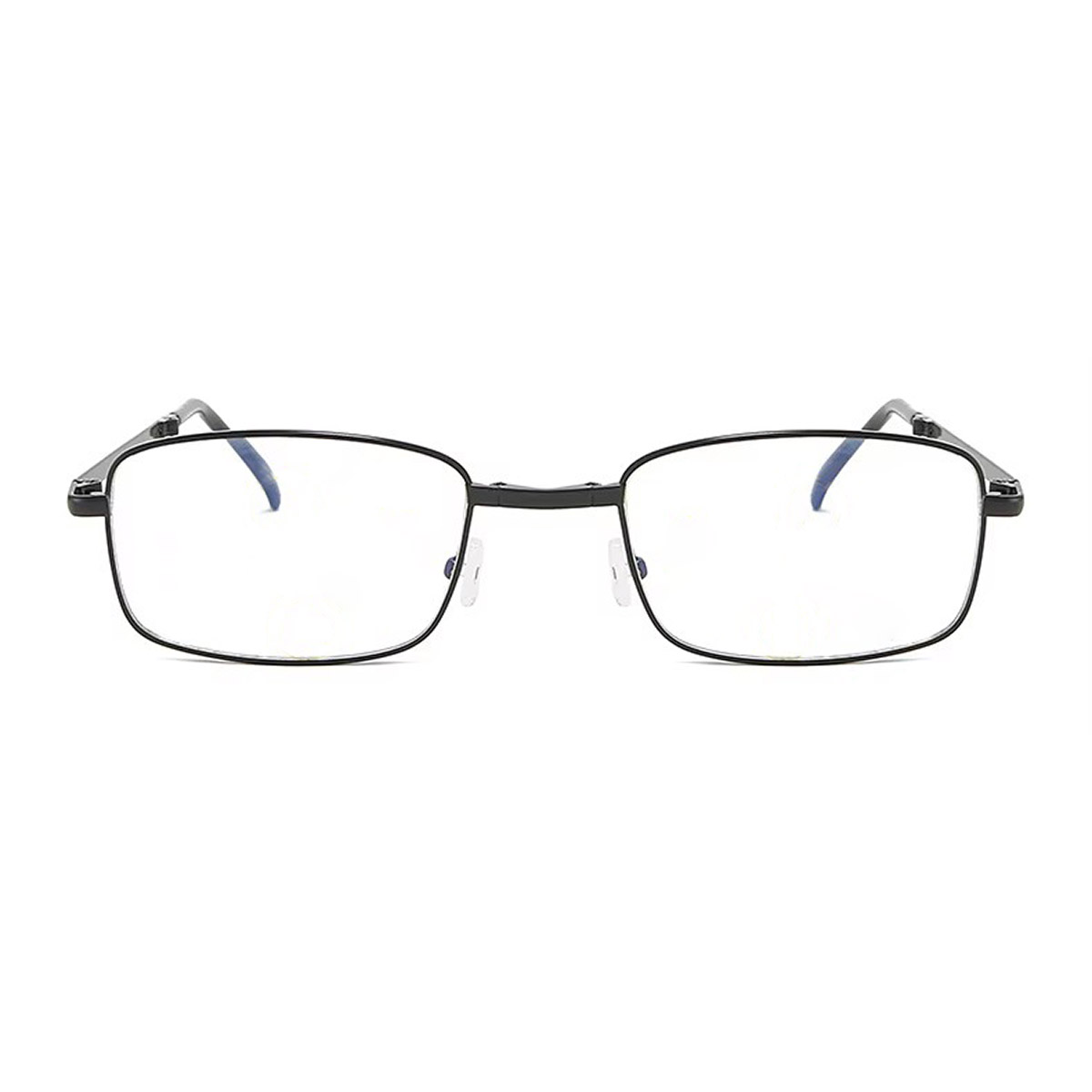 Titanio de marco completo Titanio Retro Retro Men's UV400 Gafas de lectura