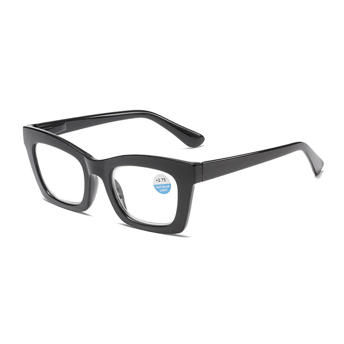 Color de gradiente Plato de moda Gafas de lectura de luz anti-Blue Anti-Blue