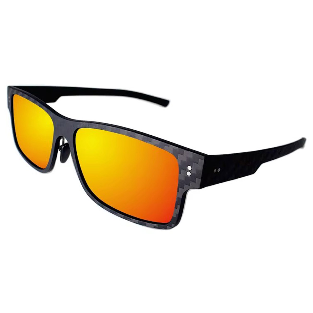 Gafas de sol de fibra de carbono de gran tamaño ultraligeras