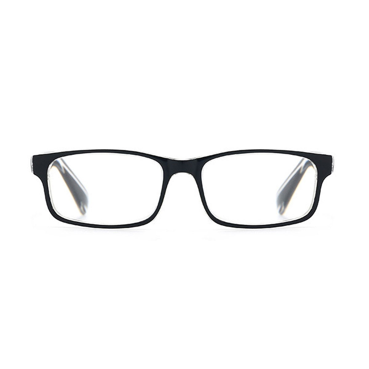 TR90 Gafas de lectura bisagras de la bisagras cuadradas ultra ligeras para hombres