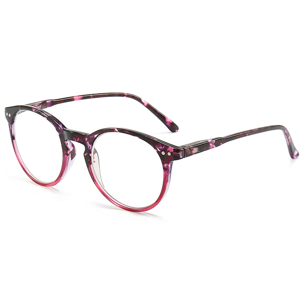 PC Round Anti-Blue Light Impact Gafe Reading Gafas