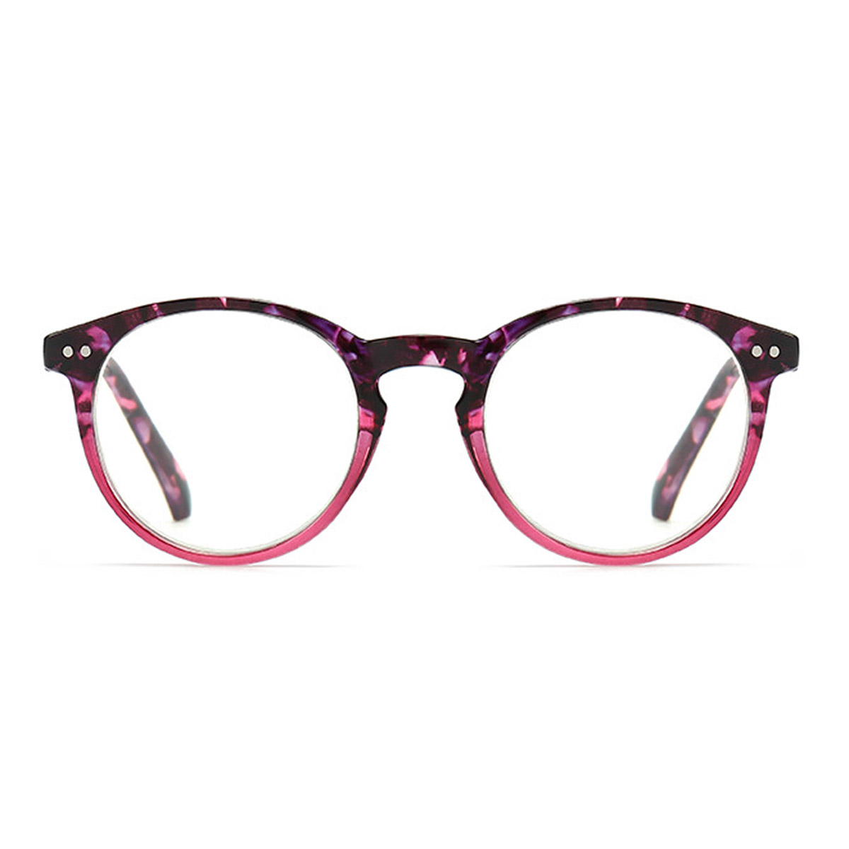 PC Round Anti-Blue Light Impact Gafe Reading Gafas