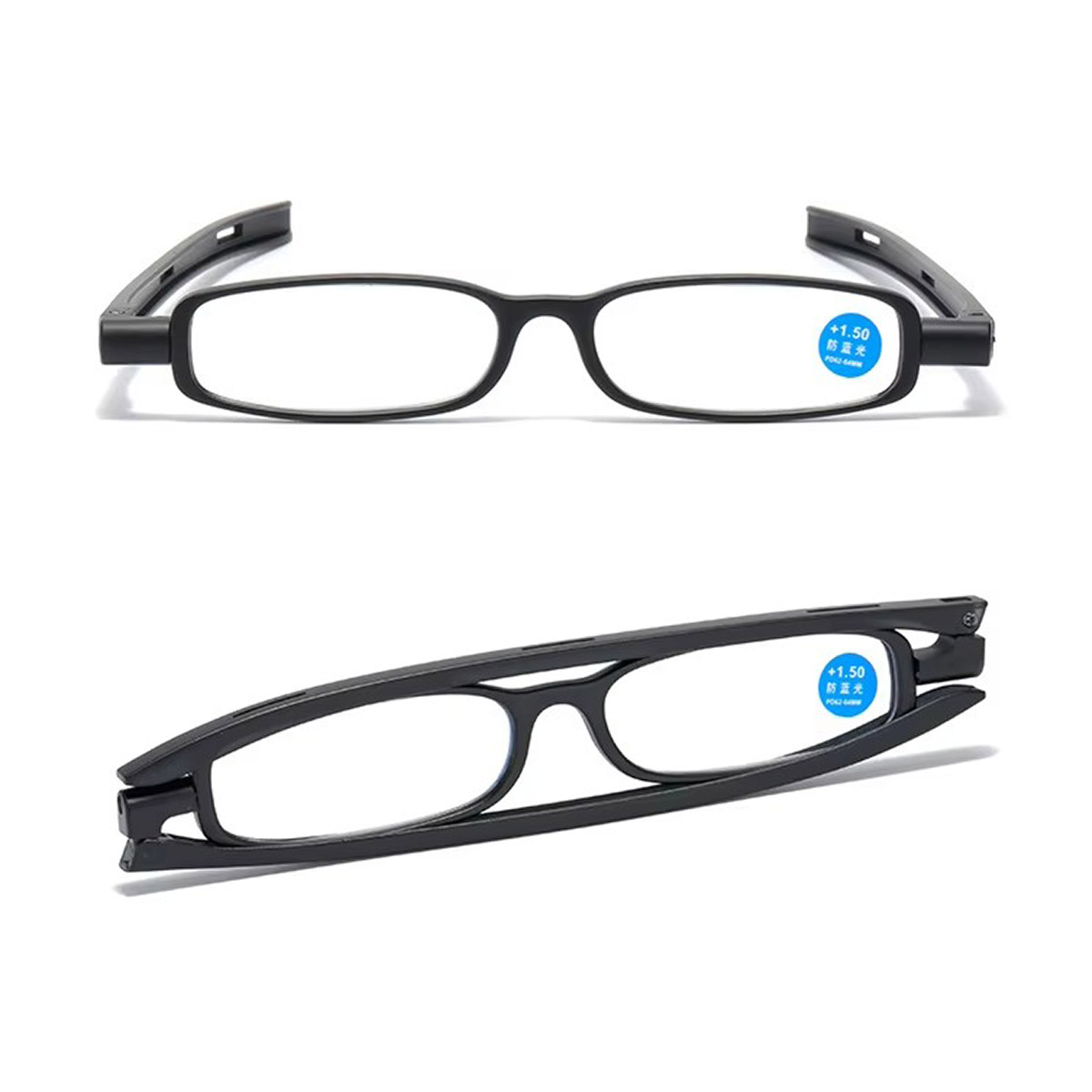 Gafas de lectura rotatables de 360 grados anti-azules de 360 grados