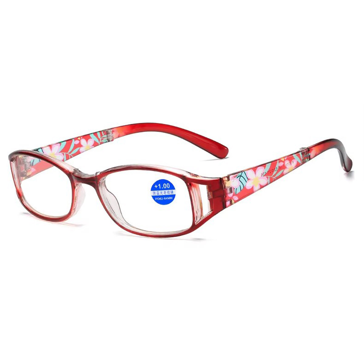 Gafas de lectura ovaladas portátiles plegables de hombres y mujeres TR90
