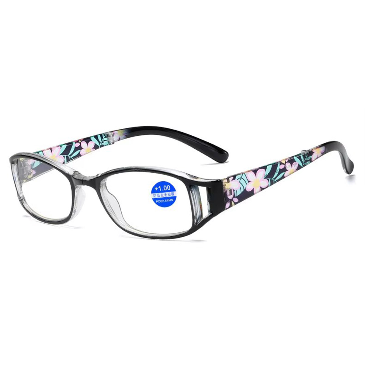 Gafas de lectura ovaladas portátiles plegables de hombres y mujeres TR90