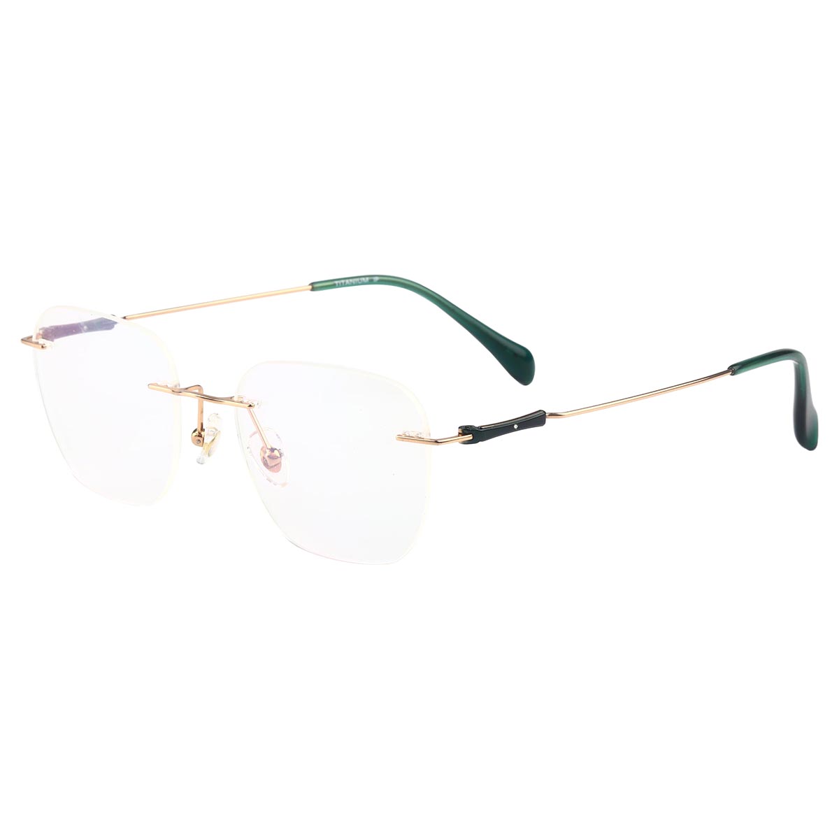 Gafas de lectura ultraligera de la bisagra elástica de metal de metal para mujeres