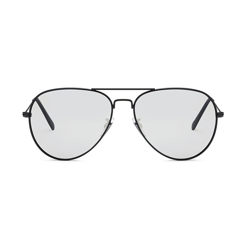 Gafas de metal de aviador 3D